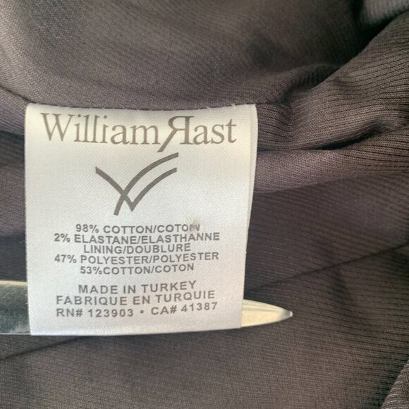 William Rast Black Velvet Fitted Structured Blazer Jacket - Picture 9 of 14